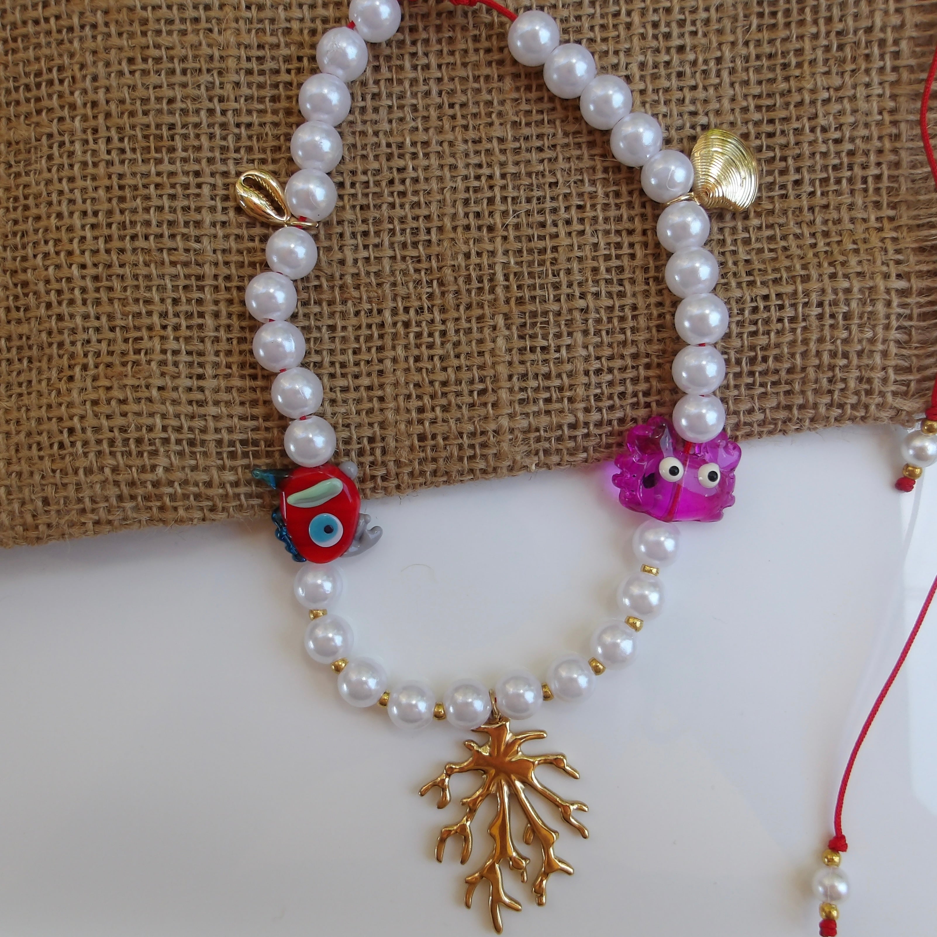 Mar de Perlas Adjustable Necklace