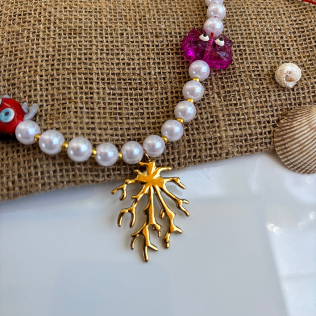 Mar de Perlas Adjustable Necklace